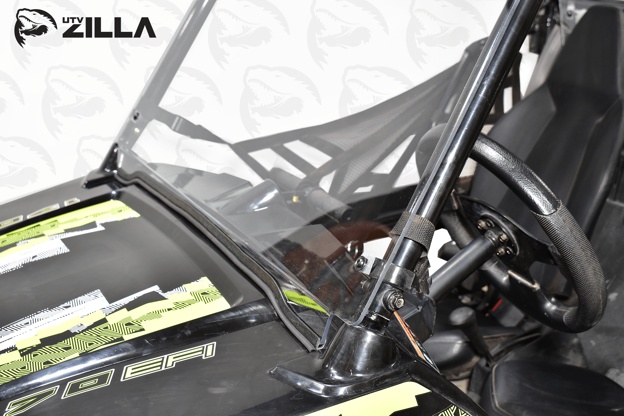 RZR 170 Full Clear Polycarbonate Windshield