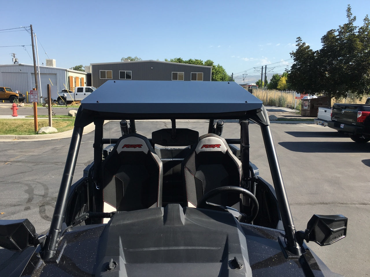 Aluminum Roof for 2 Seat RZR 1000, 900, TURBO