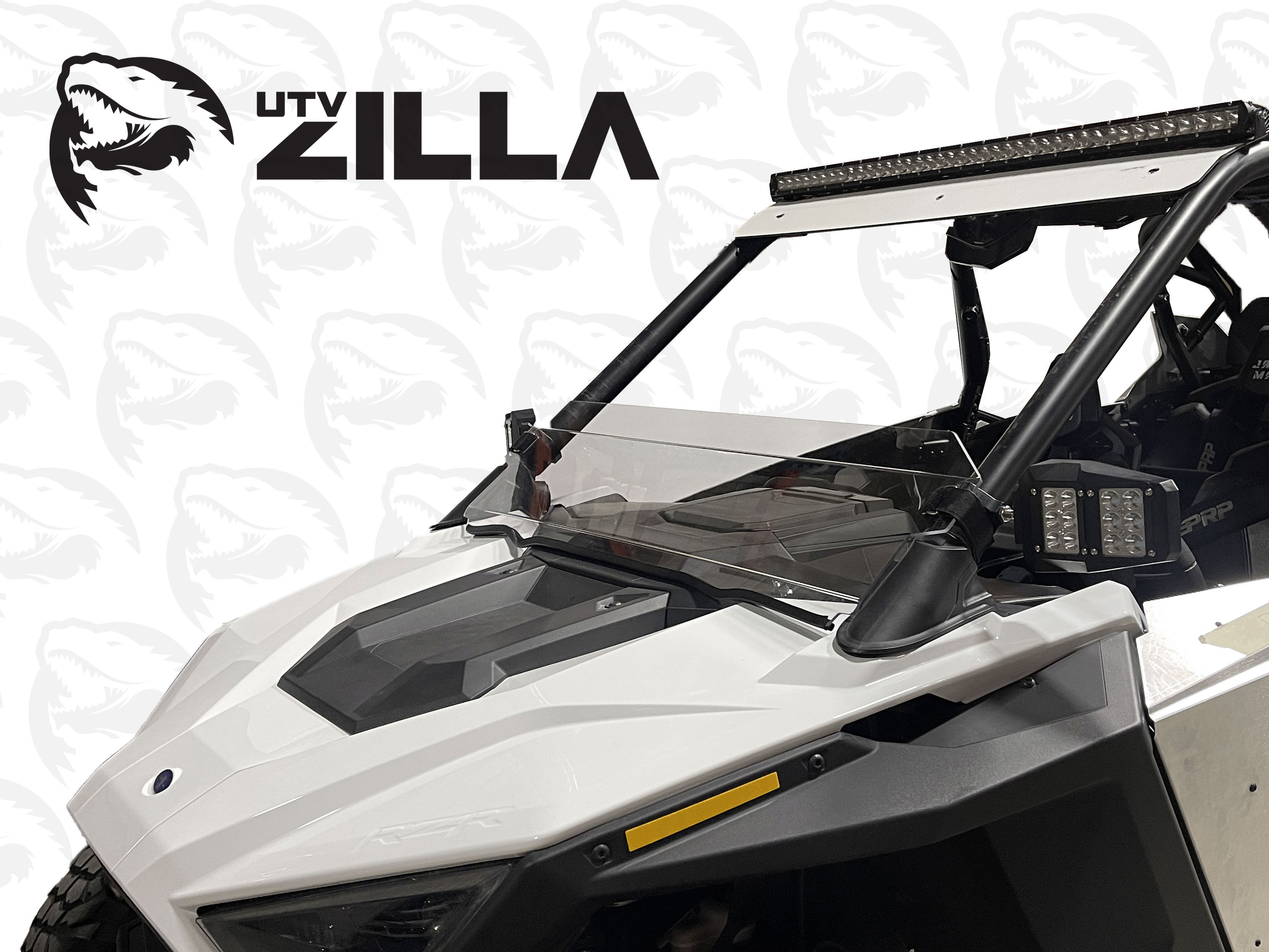 RZR Pro XP Half Polycarbonate Windshield