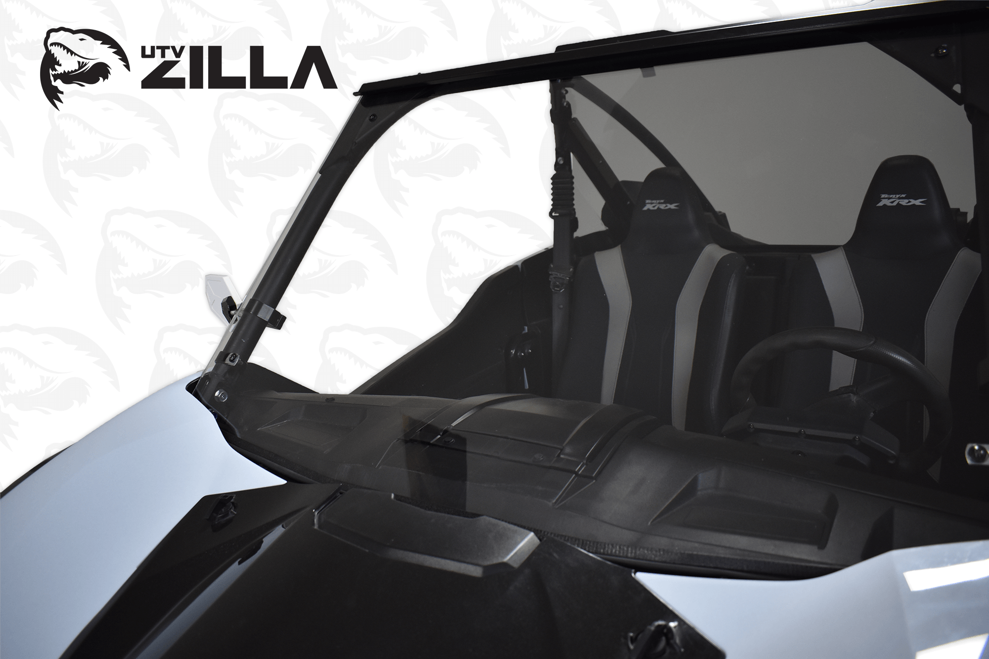 Polycarbonate Full Clear Windshield for KRX