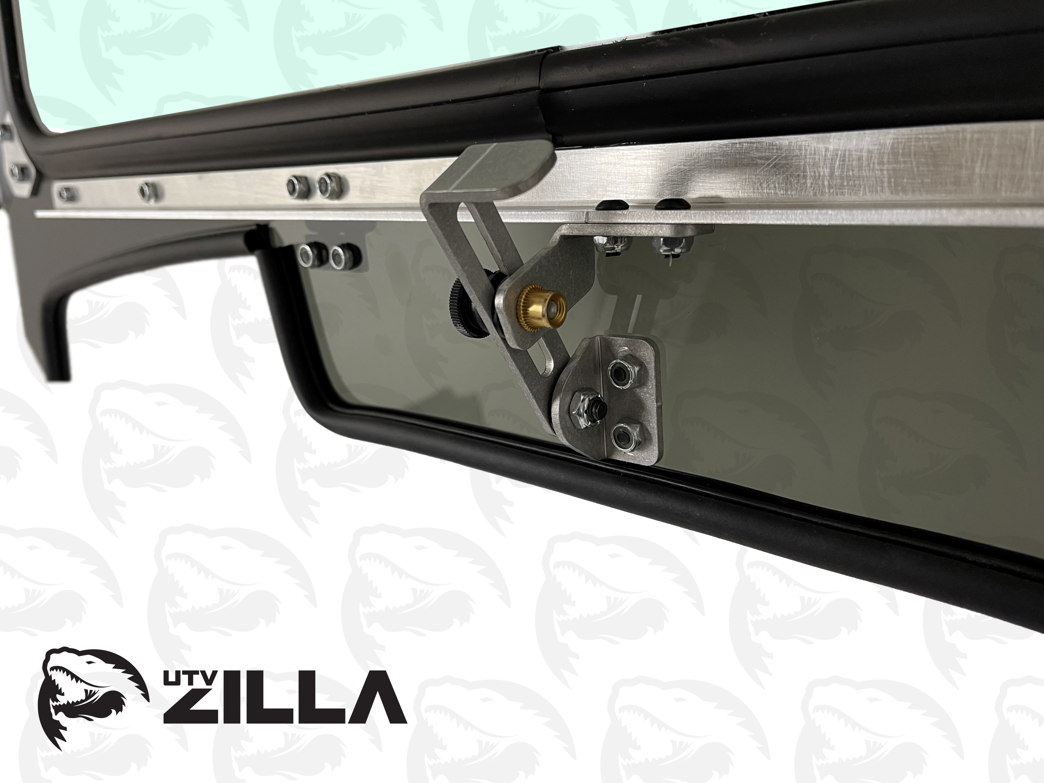 Vented Glass Windshield for Polaris RZR Trail with wiper