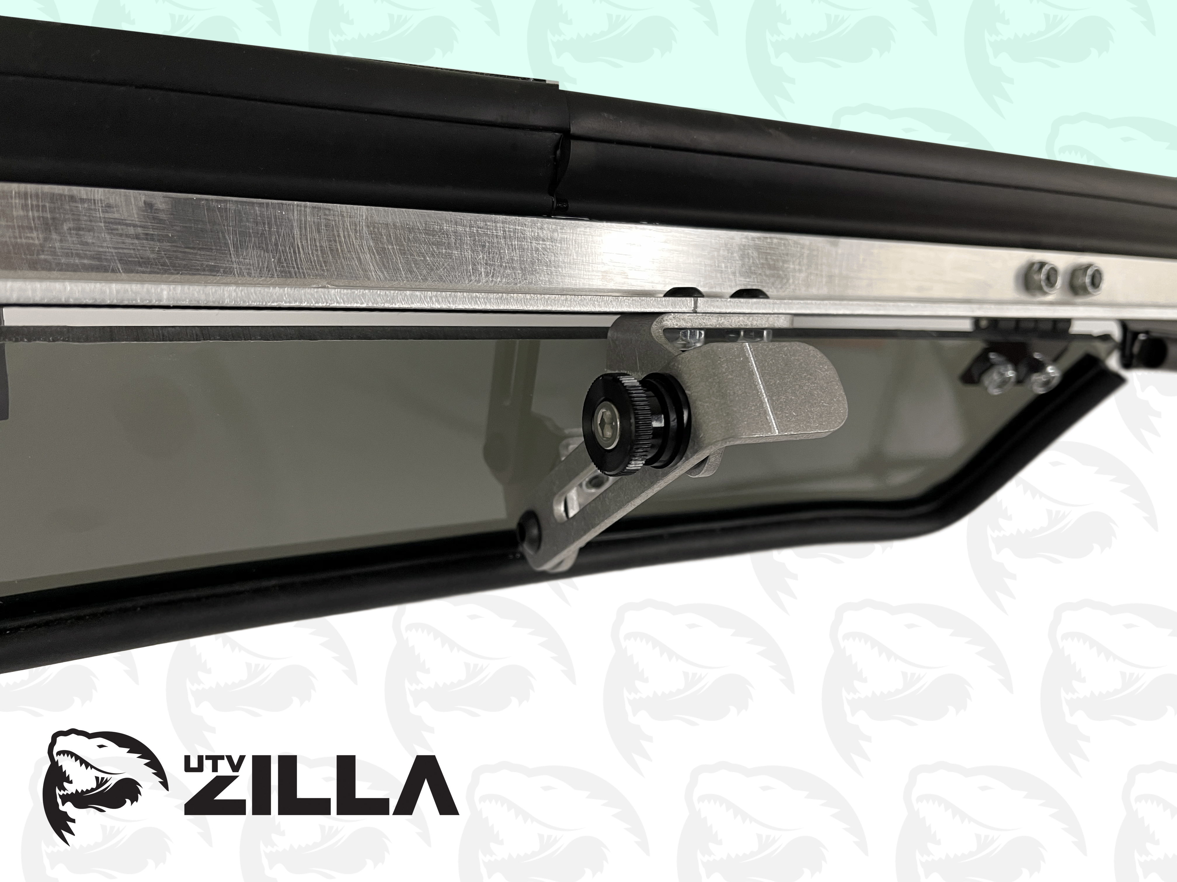 Vented Glass Windshield for Polaris RZR Trail with wiper