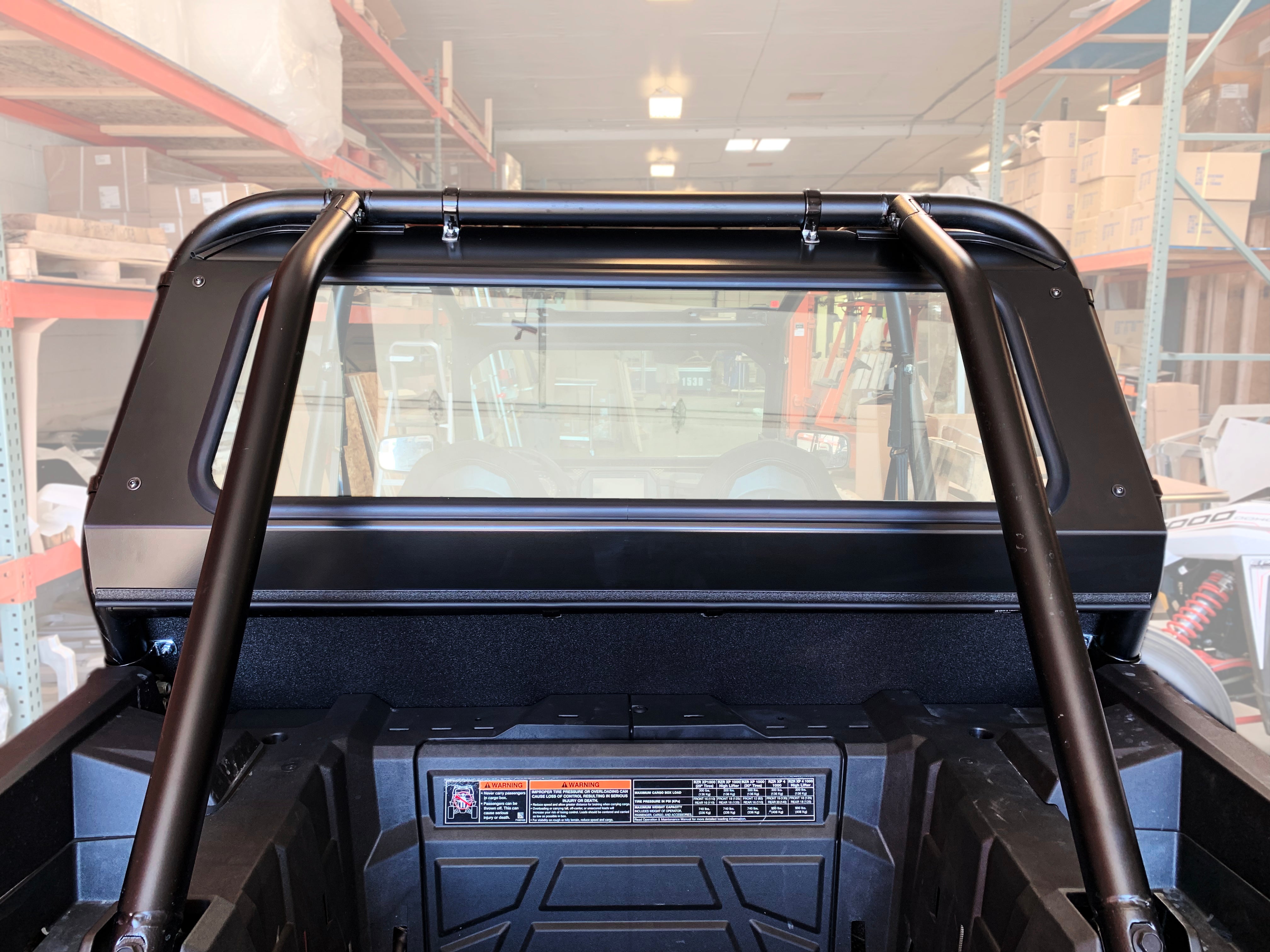 Rear Glass Window for RZR XP 1000, Turbo