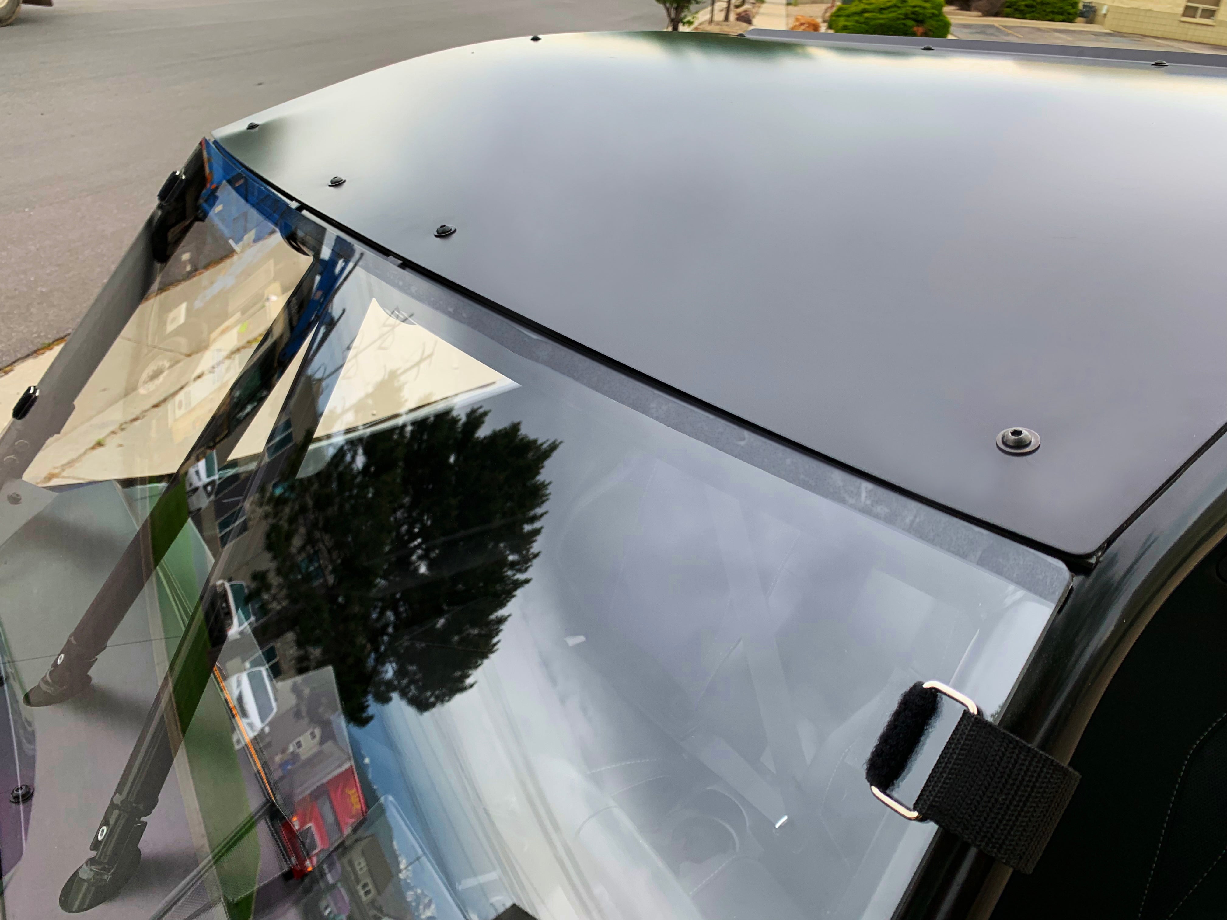 Wildcat XX Full Polycarbonate Windshield with Quick Straps