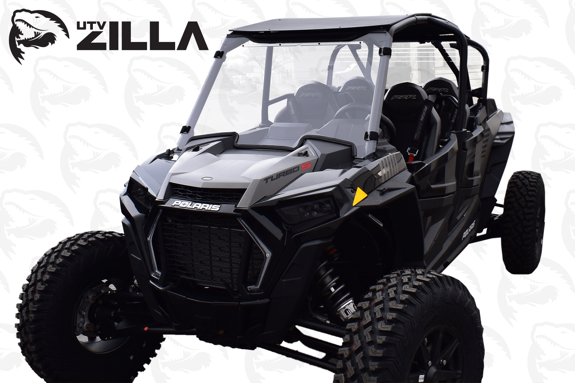 RZR Turbo S Polycarbonate Rear Window