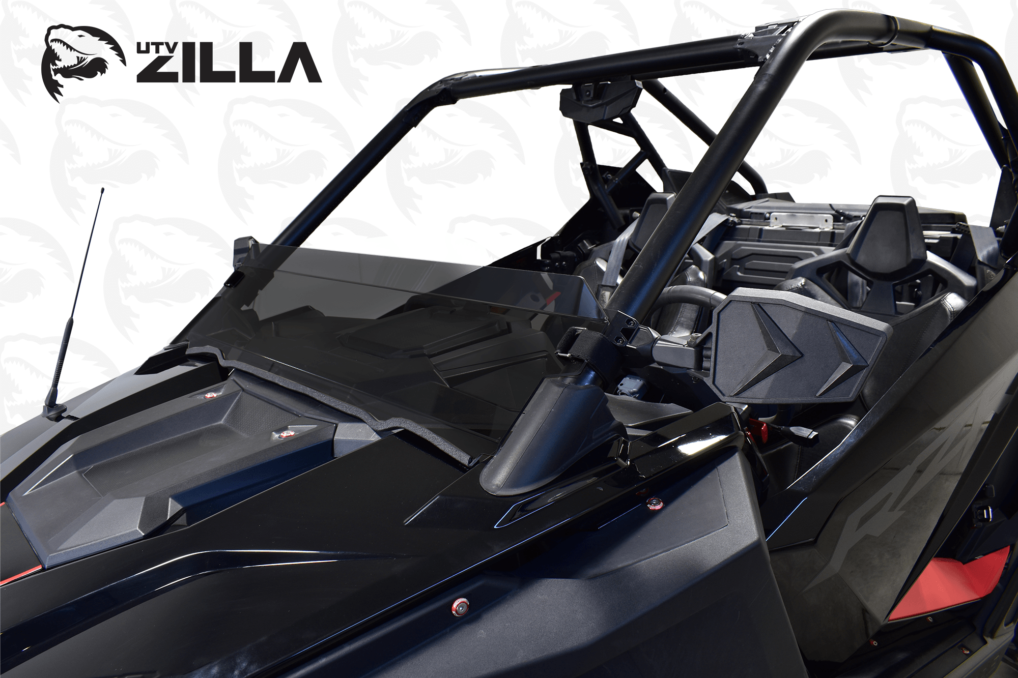 RZR Pro XP Half Polycarbonate Windshield