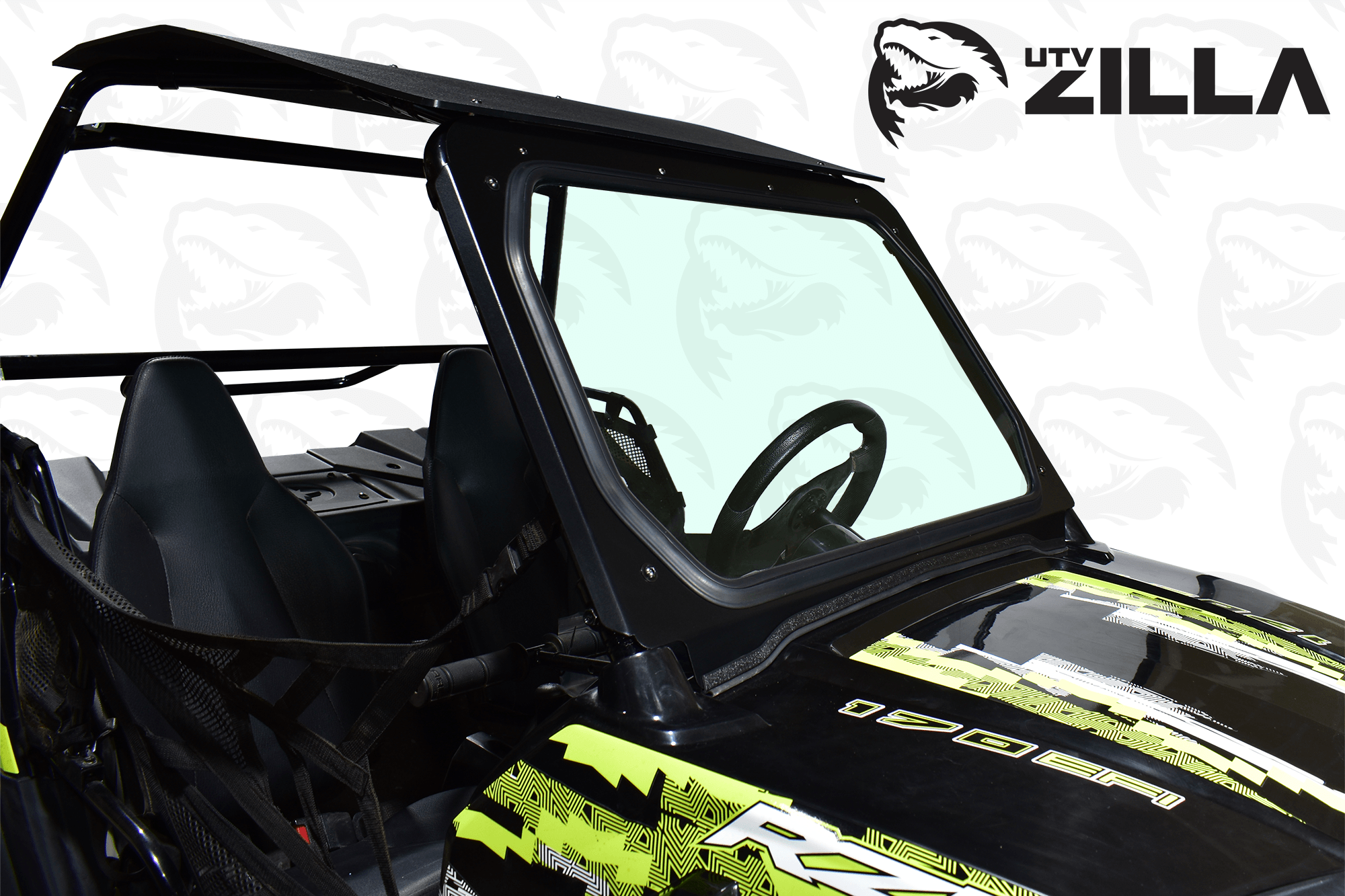 RZR 170 Full Glass Windshield