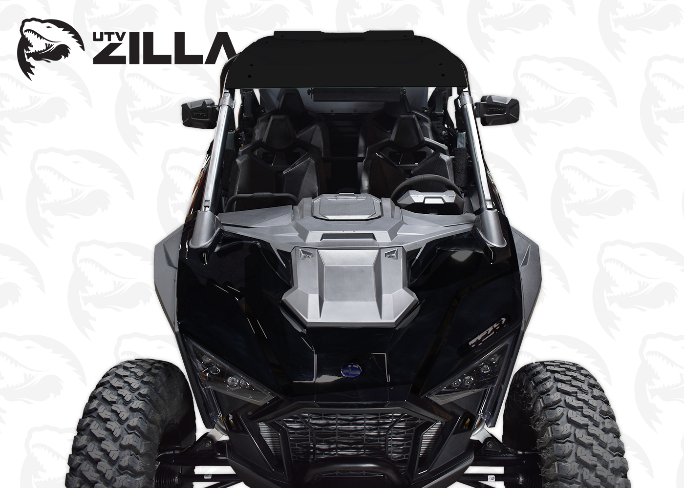 Black Aluminum Roof for RZR PRO XP 4