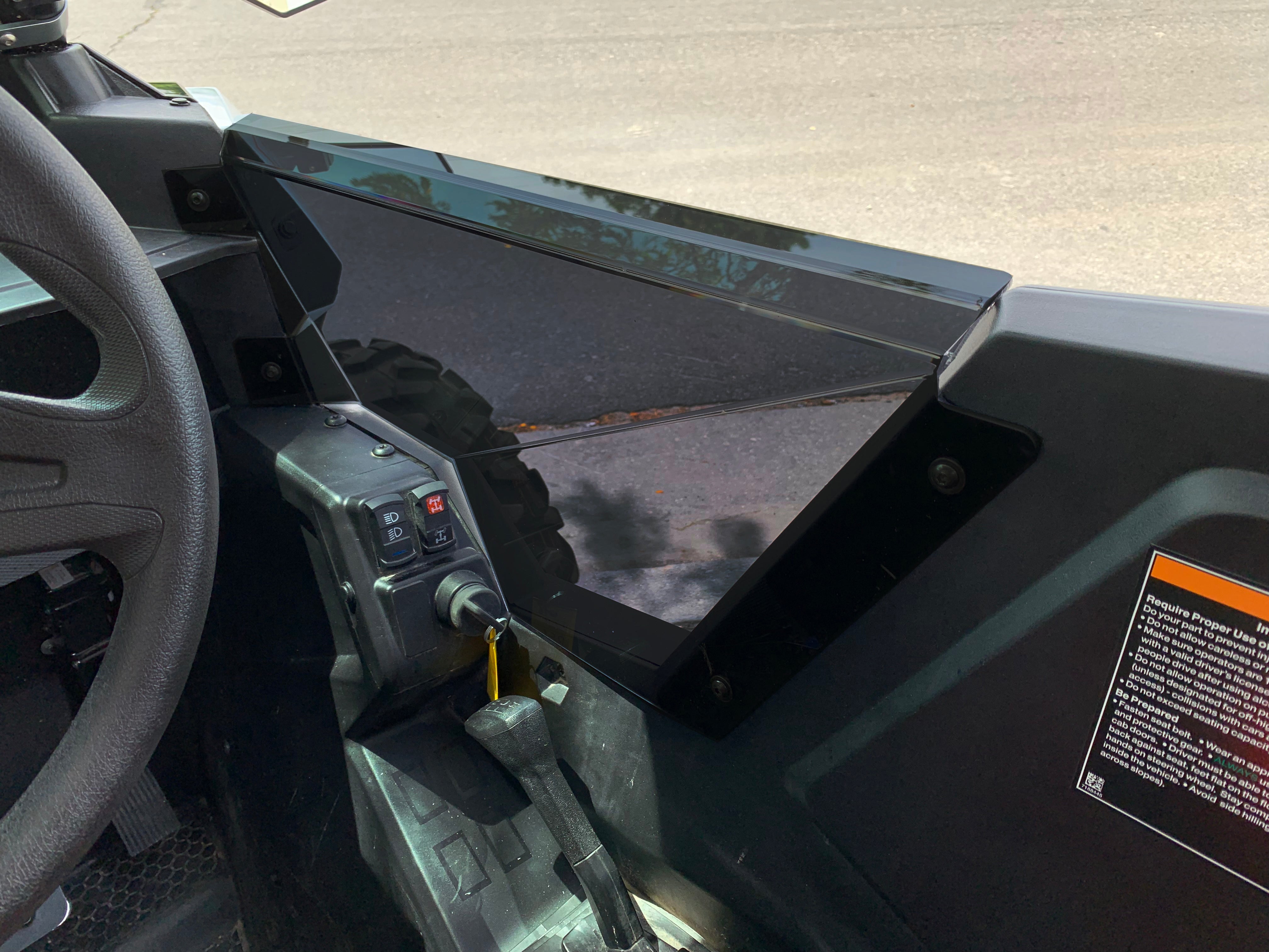 Polaris RS1 Door Kit, Tinted Polycarbonate Doors
