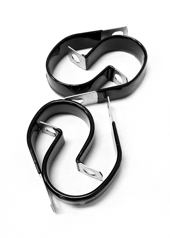 Rubber Coated Clamps 1.75" (4 pack)