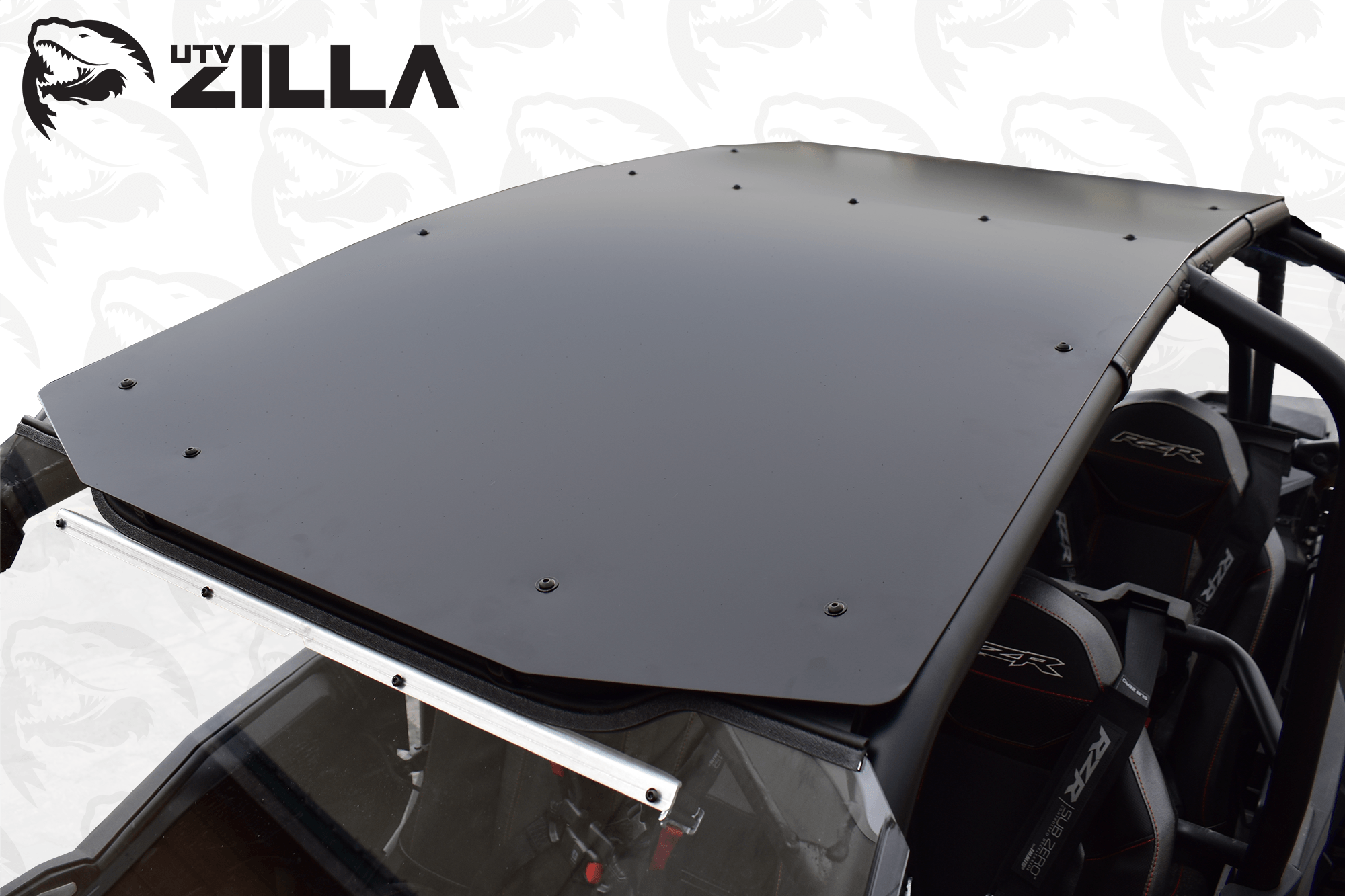Black Aluminum Roof for RZR 4 Turbo S